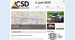 Desktop Screenshot of csd-karlsruhe.de